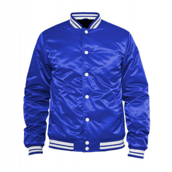 Satin Varsity Jacket